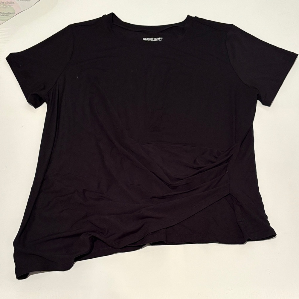 Torrid Black Basic Tee Plus Size Soft Casual T-Shirt